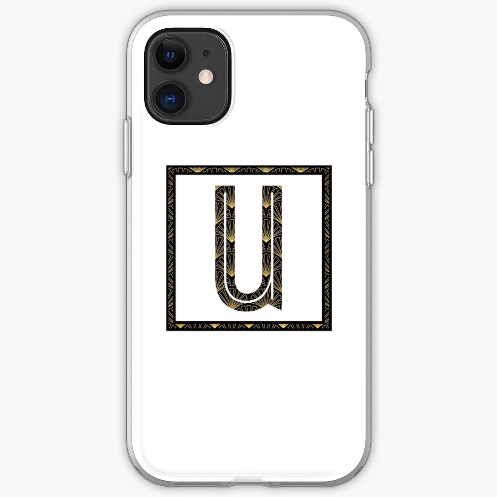U - Art Deco Edition iPhone Case & Cover