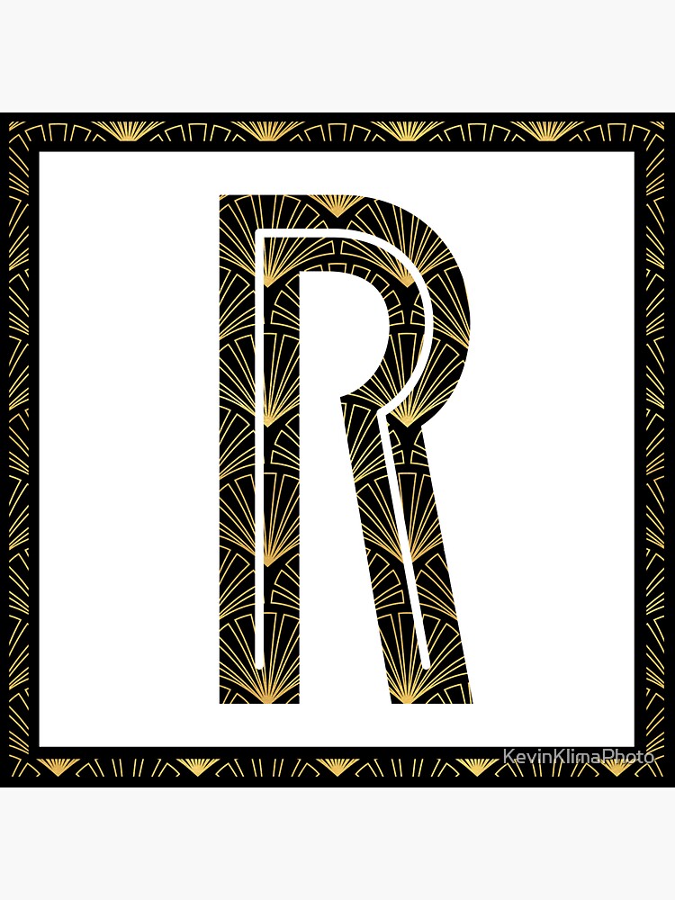 R - Art Deco Edition by KevinKlimaPhoto
