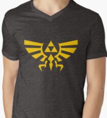 Hylian Crest Men's V-Neck T-Shirt