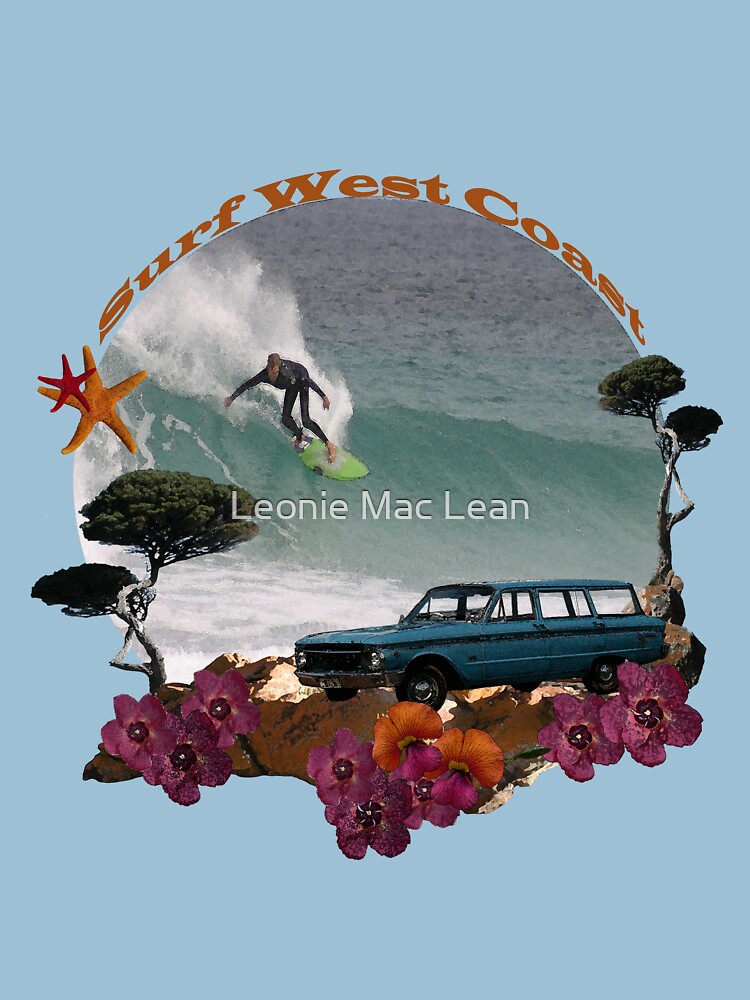 Surf West Coast Tee by yallmia