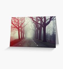 Haunted Greeting Card