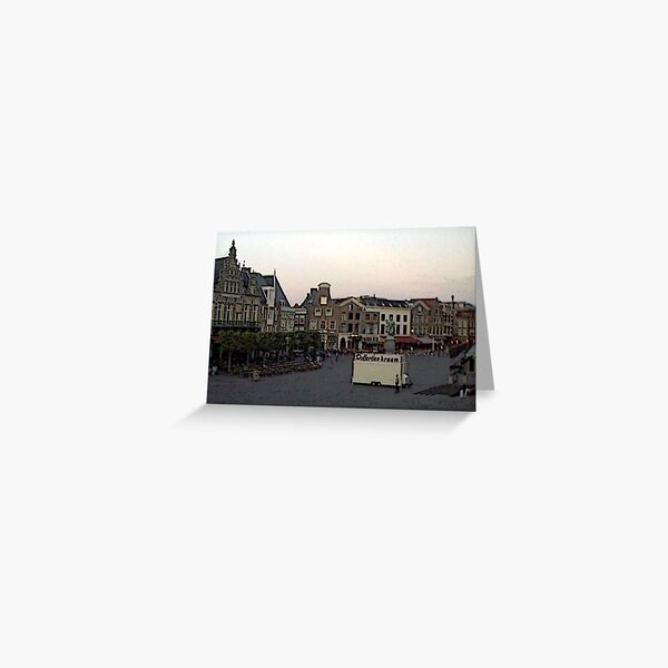 "Streetscape - Harskamp, Gelderland, Netherlands" Greeting Card