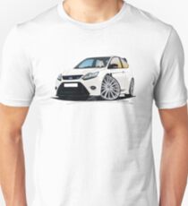 Ford Focus RS (Mk2) White Unisex T-Shirt