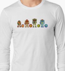 Samus, the cartridge years Long Sleeve T-Shirt
