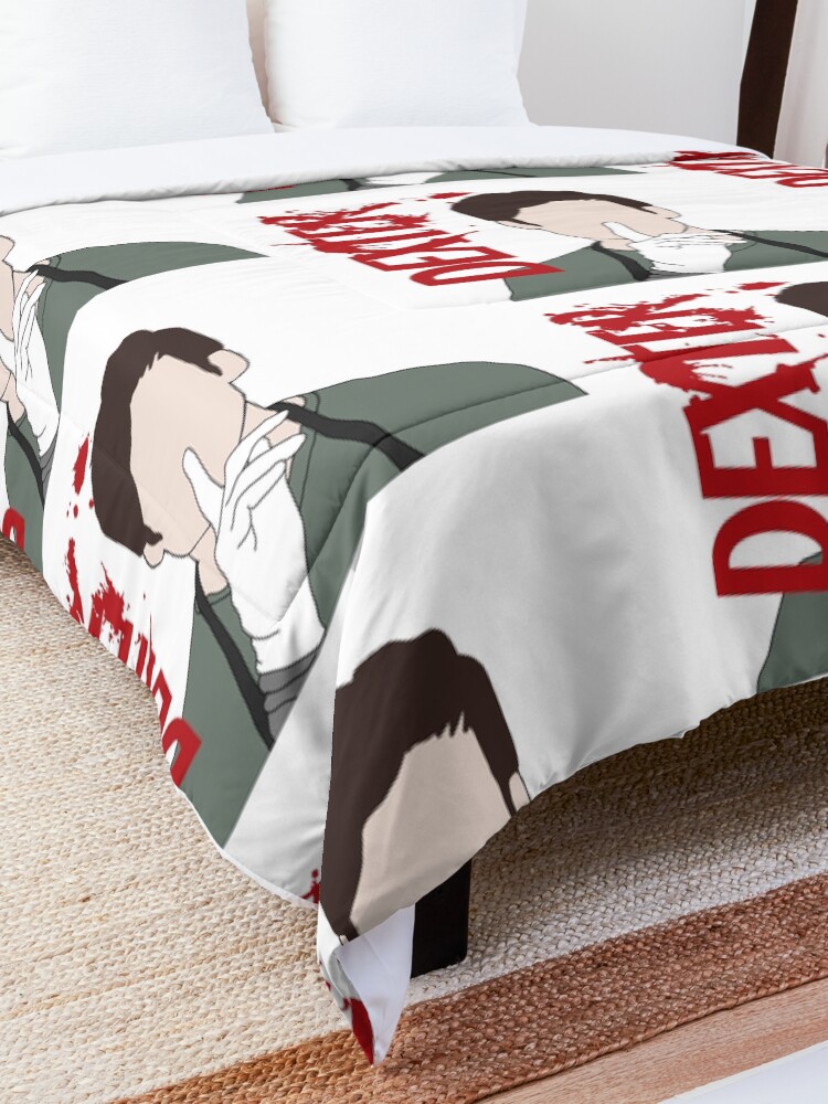 Alternate view of Dexter Morgan Shhhh Comforter