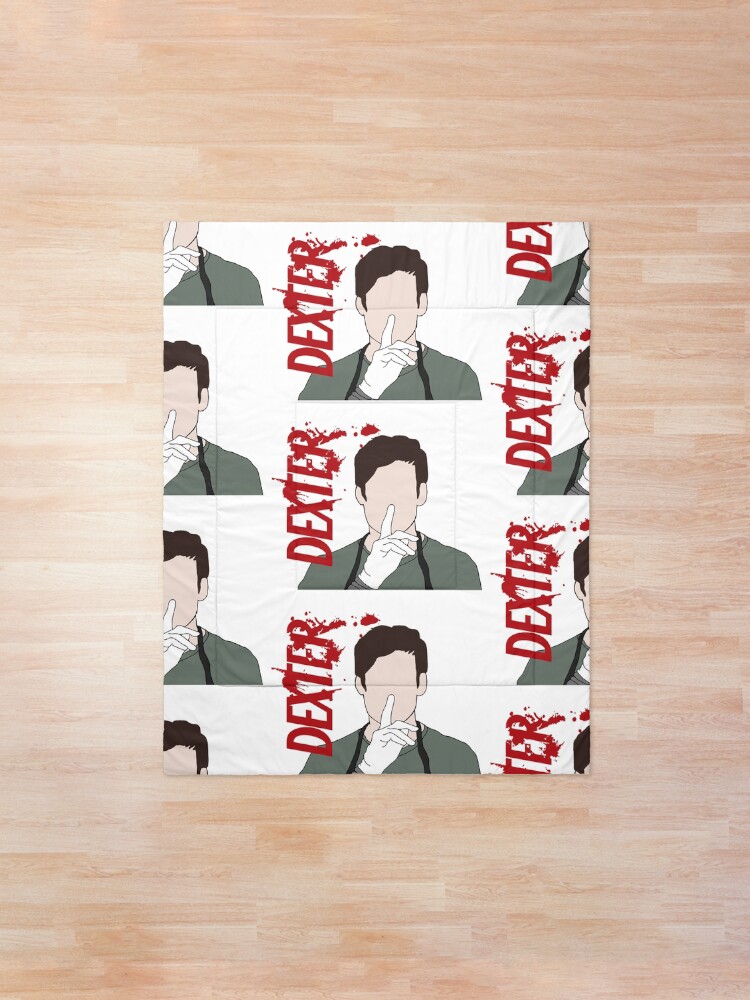 Alternate view of Dexter Morgan Shhhh Comforter