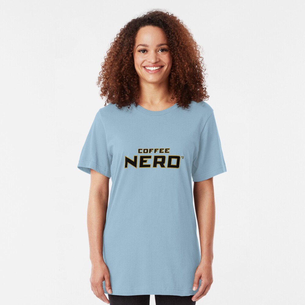 Coffee Nerd Slim Fit T-Shirt