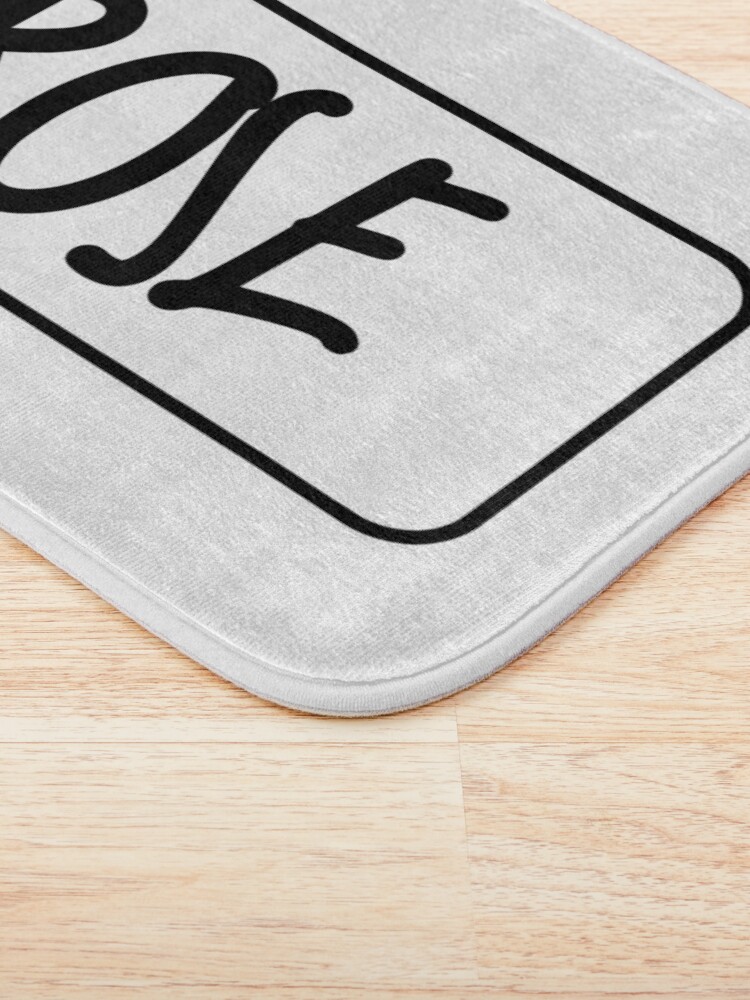 Alternate view of Rose - Sharpie Edition Bath Mat