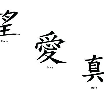 Japanese Symbols For Hope In Brush Stroke Kanji For Tattoo | Instant  Download – Yorozuya