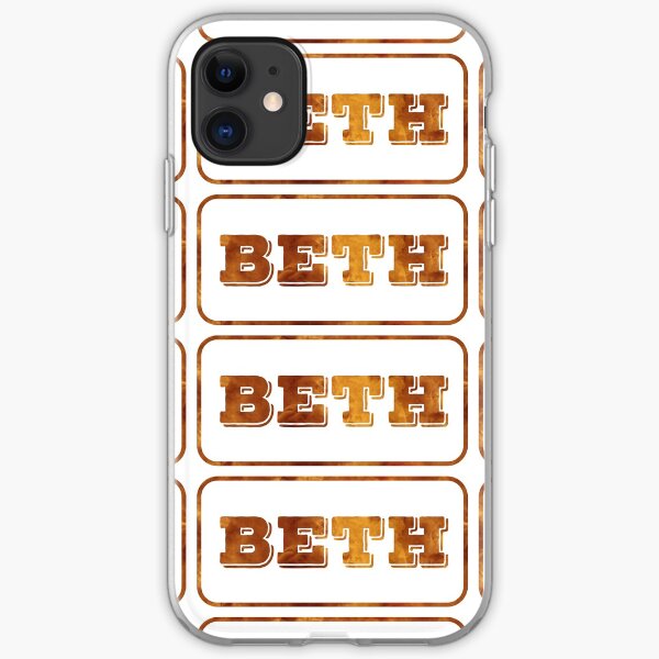 Beth - Red Smoke Edition iPhone Soft Case
