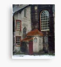 Enchanted Castle's Back Door Canvas Print
