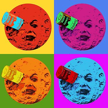 Artwork thumbnail, Can in the Moon Warhol Edition by EvilReindeer