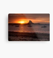 Island sunset Metal Print