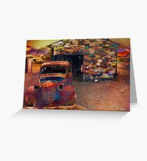 old faithful Greeting Card