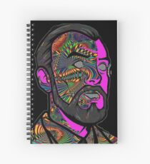 Psychedelic krieger Spiral Notebook