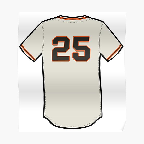 barry bonds jersey orange