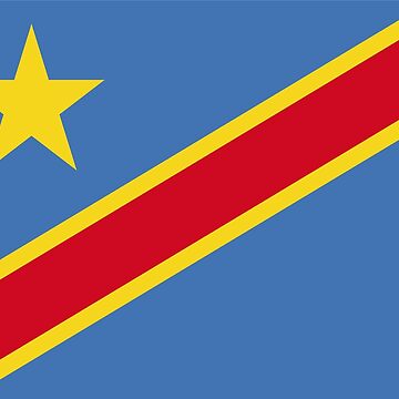 Aperçu de l'œuvre Drapeau de la république démocratique du Congo de Shorlick