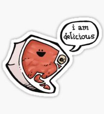 I am delicious! Sticker