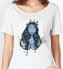 Watercolor Corpse Bride Women's Relaxed Fit T-Shirt