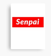 Senpai Canvas Print