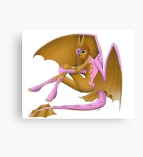 Cute Kazzy Anthro Design Canvas Print