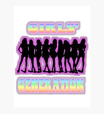 SNSD Girls' Generation Photographic Print