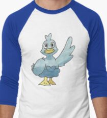 Ducklett by Derek Wheatley Men's Baseball ¾ T-Shirt