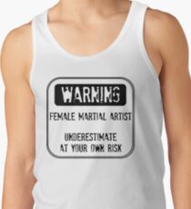 Camisetas de tirantes para hombre ADVERTENCIA
