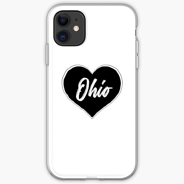 Ohio - Black Heart Edition iPhone Soft Case