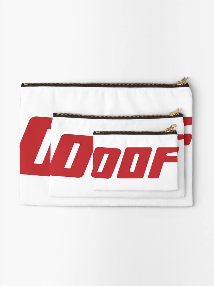 Oof Roblox Template Zipper Pouch By Nouiz Redbubble - roblox t shirt templates coolest roblox skins templates in