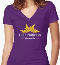 Verlorene Prinzessin Lantern Co. Shirt mit V-Ausschnitt
