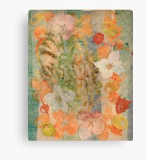 Tiki Flower Canvas Print