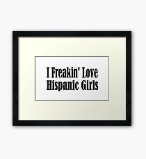 Hispanic Framed Print