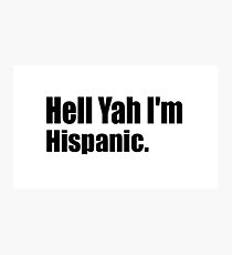 Hispanic Photographic Print