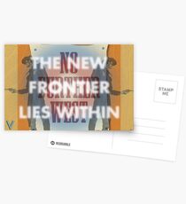The New Frontier Lies Within Postcards