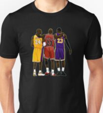Kobe Michael Lebron Together Slim Fit T-Shirt