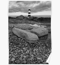 Penmon lighthouse Poster