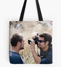 Up Close Shots Tote Bag