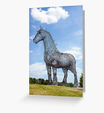 Heavy Horse Greeting Card