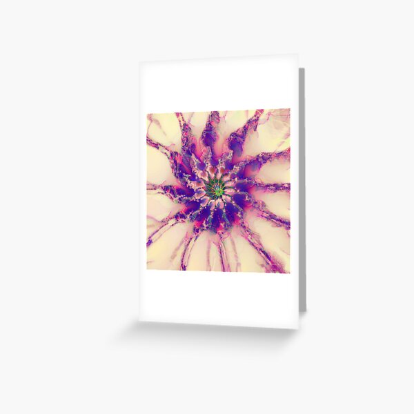 Fractalize abstraction Greeting Card