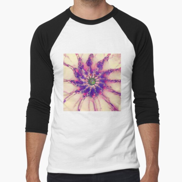 Fractalize abstraction Baseball ¾ Sleeve T-Shirt