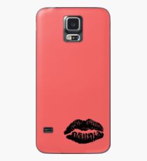 Black Lipstick Case/Skin for Samsung Galaxy