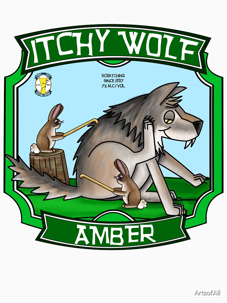 Itchy Wolf Amber by ArtsofAll
