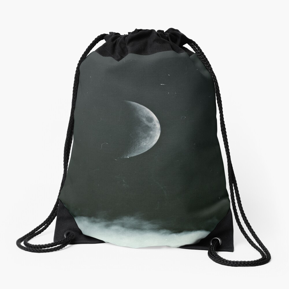 The Moon Drawstring Bag