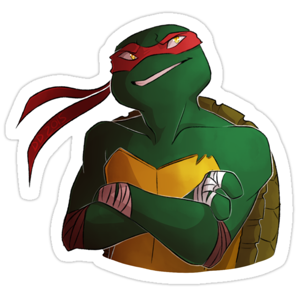 "Raphael (TMNT)" Stickers by disappearedshop | Redbubble