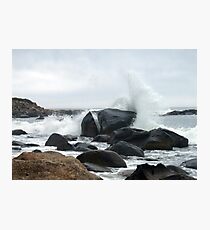Spray Rock, Weekapaug, RI 2 Photographic Print