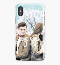 Amelia and Her Doctor iPhone Case