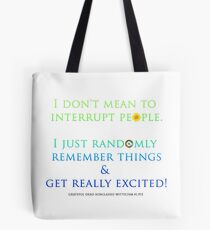 GDS Witticism #1972 Tote Bag