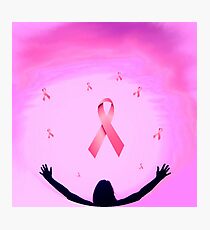 BREAST CANCER AWARENESS Photographic Print