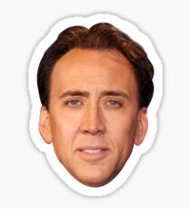 Nicolas Cage Sticker